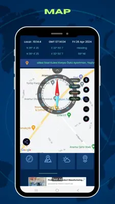 Compass android App screenshot 4